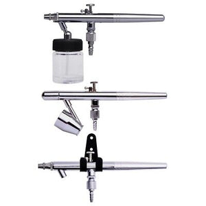0.35 mm Mini Airbrush Kit Air Compressor Dual Action Siphon Feed Tattoo Nail Art - Trend Times Toy Stores