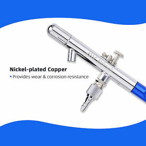 0.35mm Dual Action Siphon Feed Airbrush Kit Spray Gun Tattoo Hobby Makeup Nail - Trend Times Toy Stores