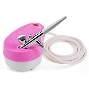 0.4 mm Mini Airbrush Kit Air Compressor Single Action Gravity Feed Tattoo Nail - Trend Times Toy Stores