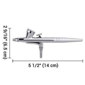 0.4mm Single Action Gravity Feed Airbrush Kit Spray Gun Tattoo Hobby Makeup Art - Trend Times Toy Stores