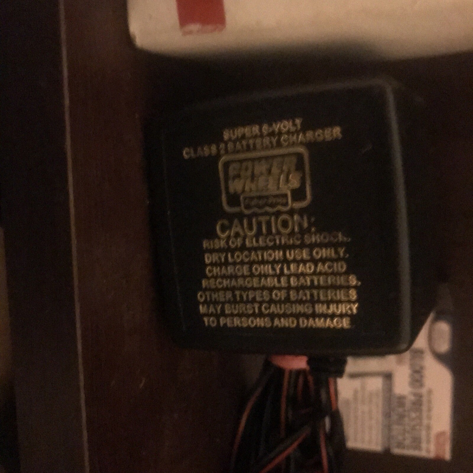 6 Volt Charger for Power Wheels by Fisher-Price New Replacement Trend Times 1