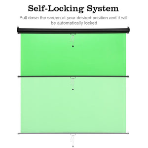 1/2/4Pcs 73x82" Collapsible Backdrop Pull Up Retractable Green Screen for Video 1 Pack - Trend Times Toy Stores