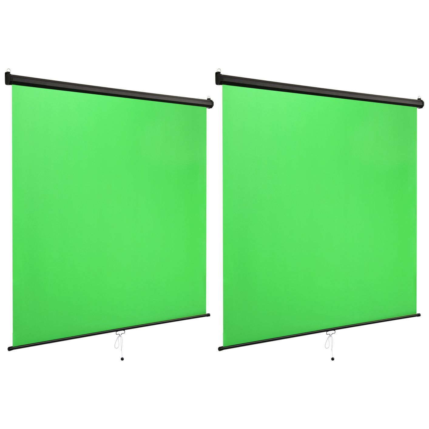 1/2/4Pcs 73x82" Collapsible Backdrop Pull Up Retractable Green Screen for Video 2 Pack - Trend Times Toy Stores