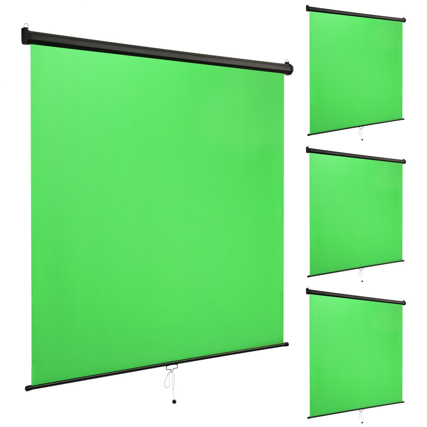 1/2/4Pcs 73x82" Collapsible Backdrop Pull Up Retractable Green Screen for Video 4 Pcak - Trend Times Toy Stores