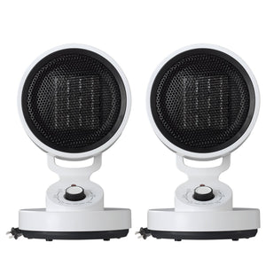 1/2/4 Pack 1500W PTC Oscillating Ceramic Heater Fan Overheat Protection 1500W, 2 Packs - Trend Times Toy Stores