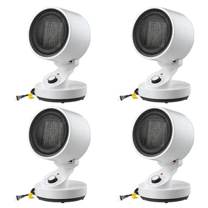 1/2/4 Pack 1500W PTC Oscillating Ceramic Heater Fan Overheat Protection 1500W, 4 Packs - Trend Times Toy Stores