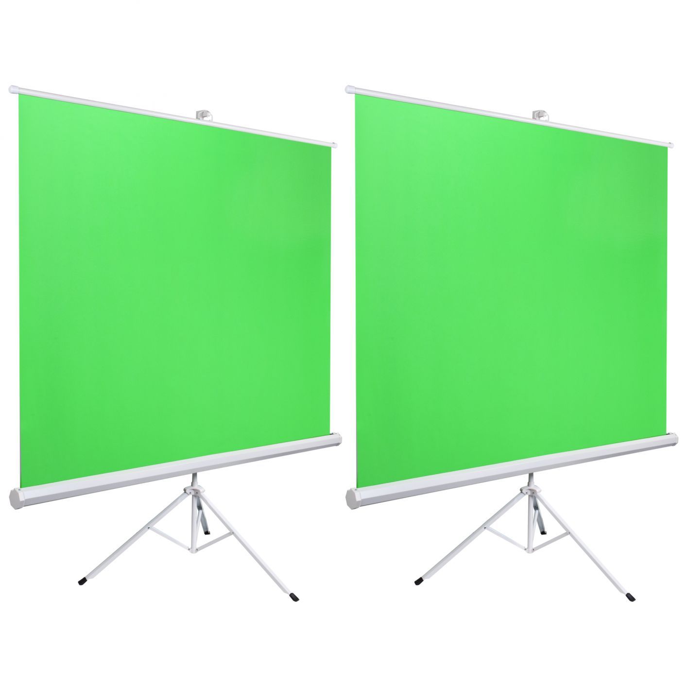 1/2/4 Pcs 100" Collapsible Backdrop Green Screen Video Floor Standing Tripod Kit 2 Pack - Trend Times Toy Stores