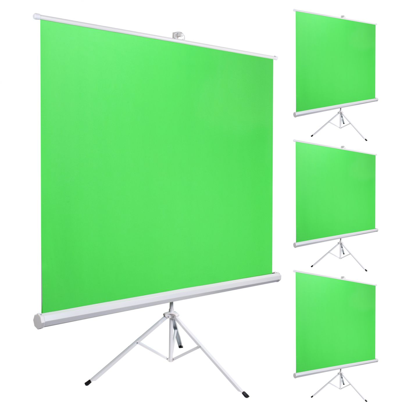 1/2/4 Pcs 100" Collapsible Backdrop Green Screen Video Floor Standing Tripod Kit 4 Pcak - Trend Times Toy Stores