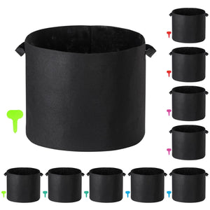 1-25 Gallon Grow Bags Garden Fabric Pot Container Non-Woven Aeration Plant 20 Gallon-10 Packs - Trend Times Toy Stores