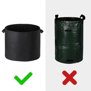1-25 Gallon Grow Bags Garden Fabric Pot Container Non-Woven Aeration Plant 20 Gallon-5 Packs - Trend Times Toy Stores