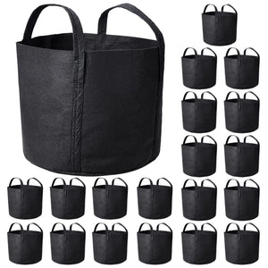 1-25 Gallon Grow Bags Garden Fabric Pot Container Non-Woven Aeration Plant 7 Gallon-20 Packs - Trend Times Toy Stores