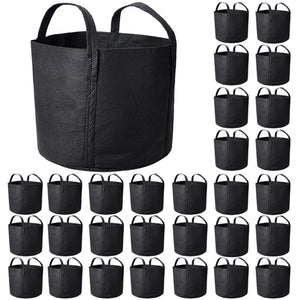 1-25 Gallon Grow Bags Garden Fabric Pot Container Non-Woven Aeration Plant 7 Gallon-30 Packs - Trend Times Toy Stores