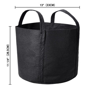 1-25 Gallon Grow Bags Garden Fabric Pot Container Non-Woven Aeration Plant 7 Gallon-5 Packs - Trend Times Toy Stores