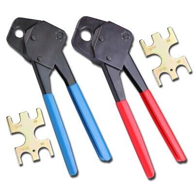 1/2" 3/4" PEX Crimper Copper Ring Crimping Tool Kit with Go/no Go Gauge 2 Pack - Trend Times Toy Stores