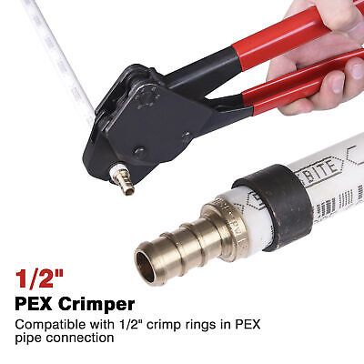 1/2" 3/4" PEX Crimper Set Tube Crimping Tool Kit with Go/no Go Gauge Pipe Cutter - Trend Times Toy Stores