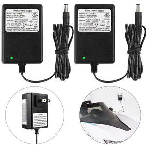 1 or 2 Pack 12V Battery Charger and Power Supply for Kids Ride-On Cars and SUVs Trend Times 1