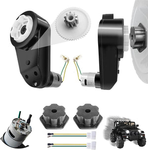 1 or 2 PCS 24V RS555 35000RPM Gear Motor Kit for Electric Car Power Wheels Upgrade Trend Times 7