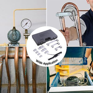 1/4" to 7/8" O.D. Tubing Bender Kit Refrigeration Ratcheting Pipe Bending Tool - Trend Times Toy Stores