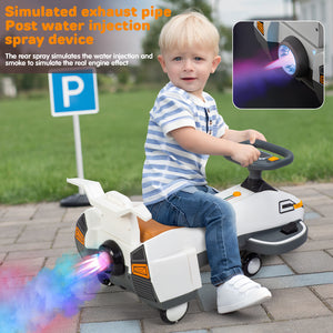 Electric Twist Car for Kids 1-6 Years with Lights, Music, Helmet, and Anti-Roll Safety Features Trend Times 10