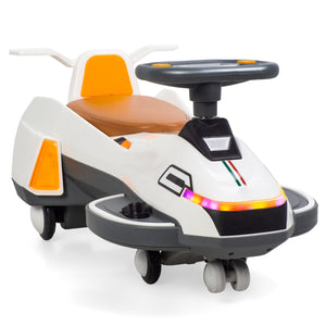 Electric Twist Car for Kids 1-6 Years with Lights, Music, Helmet, and Anti-Roll Safety Features Trend Times 2