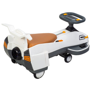 Electric Twist Car for Kids 1-6 Years with Lights, Music, Helmet, and Anti-Roll Safety Features Trend Times 7