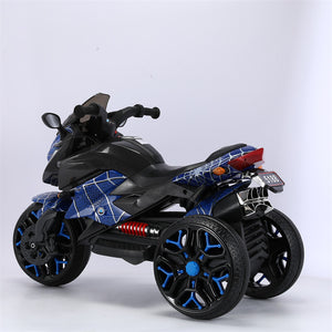 12V Electric 3-Wheel Ride-On Motorcycle for Kids Ages 3-6 with Adjustable Speed 1.8-3.2 MPH Trend Times 5