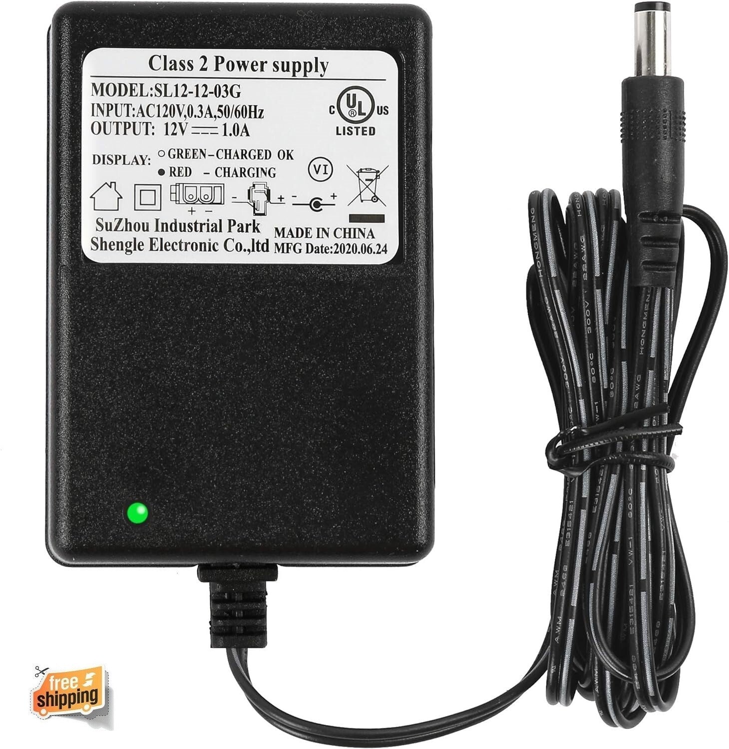 Cargador Universal 12V para Coche Eléctrico con Indicador de Carga Trend Times 0