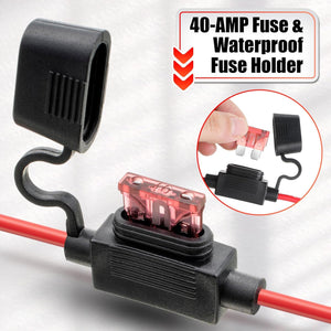 12 AWG Wire Harness Connector Replacement Compatible with Peg Perego 12V Systems Pack Trend Times 2