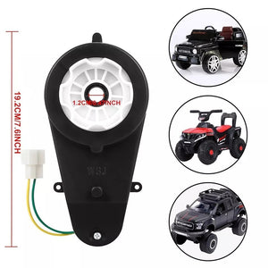 12V Power Wheels with Gearbox and 40000rpm Motor Pair for Kids Electric Ride-On Car Trend Times 1