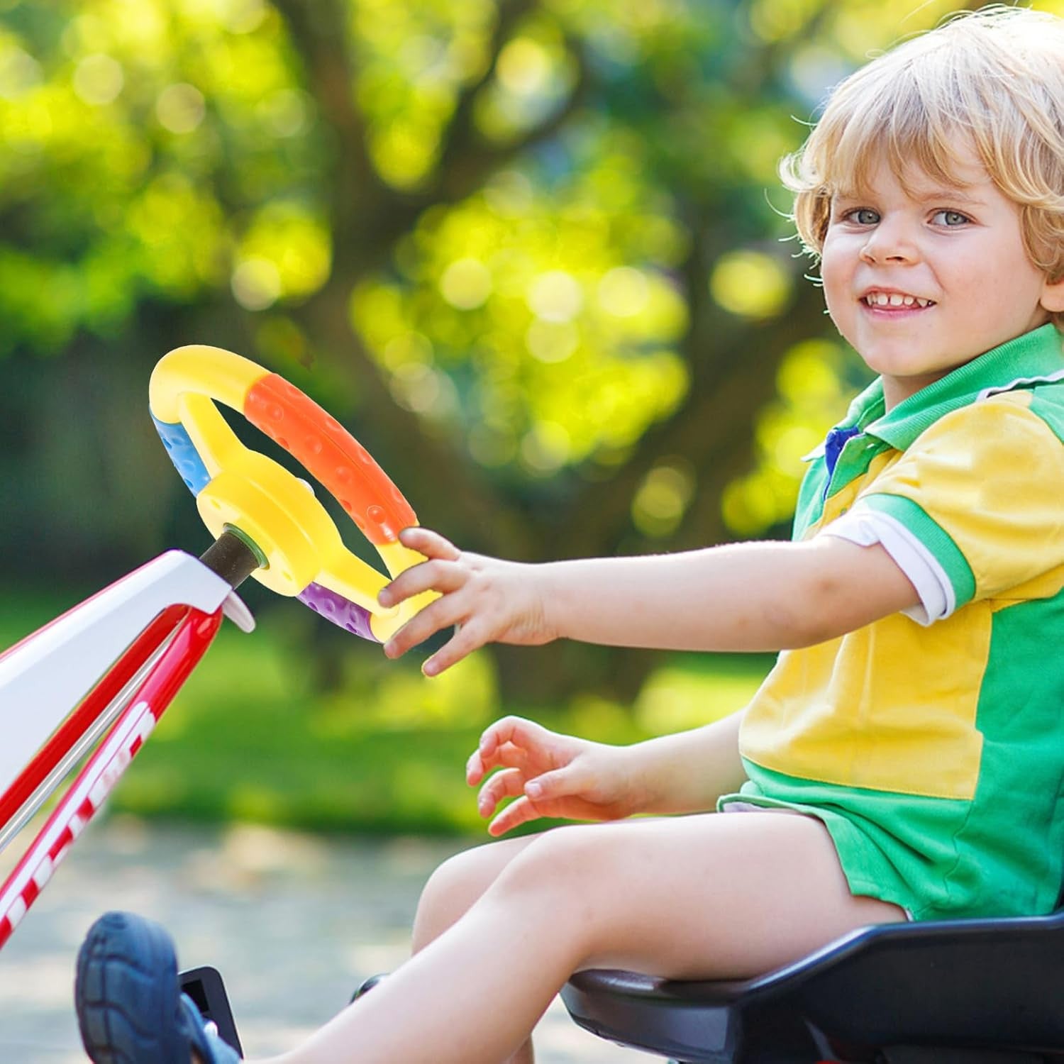 Children's Car Seat Steering Wheel Toy for Interactive Play Trend Times 1