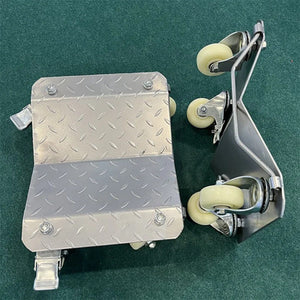 Vehicle and Motorcycle Tire Trolley with 4 Casters and Car Lift Tool Trend Times 3