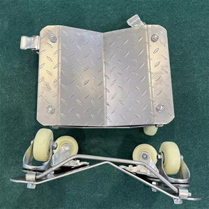 1-Piece Car Tire Trolley with 4 Casters Vehicle and Motorcycle Lift Tool Car Lifter Trend Times 8