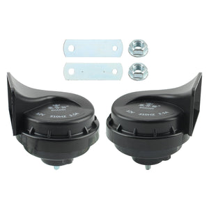 Car Horn Set Compatible with Hyundai and Kia Models Low and High Tone 96610-2D100 96610-22400 96610-27200 Trend Times Variant 0