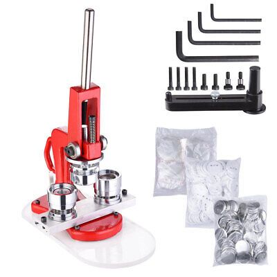 1.25" 32mm Backpack Pin Maker Badge Punch Press Machine 1000 Parts Circle Cutter - Trend Times Toy Stores
