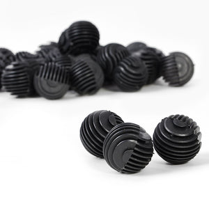 1.2" Bio Balls Aquarium Fish Tank Wet Dry Canister Pond Filter Media Biofilter 40pcs & Black - Trend Times Toy Stores