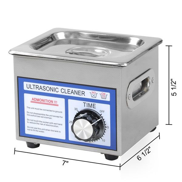 1.3L Ultrasonic Cleaner Jewelry Glasses Tattoo - Trend Times Toy Stores