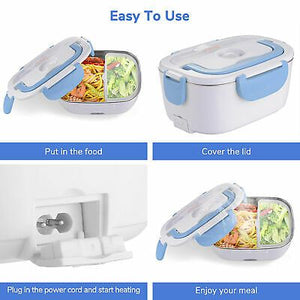1.5L Electric Lunch Bento Box Food Warmer Heater Warm Container 12V/24V Car Home - Trend Times Toy Stores