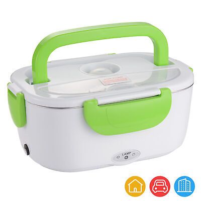 1.5L Electric Lunch Box Food Warmer Heater 304 Container 12V/24V Car Home Set - Trend Times Toy Stores