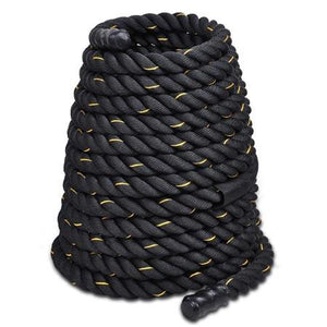 1.5"x50' Poly Undulation Battling Workout Rope Black - Trend Times Toy Stores