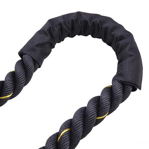 1.5"x50' Poly Undulation Battling Workout Rope Black - Trend Times Toy Stores