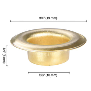 1000/1500 Eyelet Die Sign Press Tool for Semi-Automatic Grommet Machine 10/12mm 10mm Brass - Trend Times Toy Stores