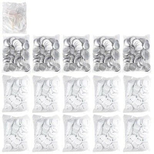1000Pcs 2 2/7" 58mm Top/Bottom Cover Pin Button Parts for Badge Maker Machine - Trend Times Toy Stores