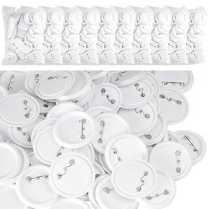 1000Pcs 2 2/7" 58mm Top/Bottom Cover Pin Button Parts for Badge Maker Machine - Trend Times Toy Stores