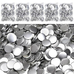 1000Pcs 2 2/7" 58mm Top/Bottom Cover Pin Button Parts for Badge Maker Machine - Trend Times Toy Stores