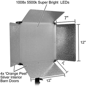 1008 Ultra Bright Dimmable LED Studio Light Panel White - Trend Times Toy Stores
