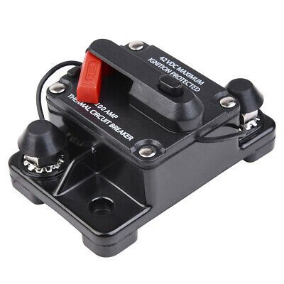 100A Circuit Breaker 12-42V DC Manual Reset Auto Car Audio Inline Replace Fuse - Trend Times Toy Stores