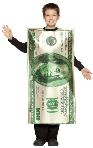 $100 Dollar Bill Costume - Trend Times Toy Stores