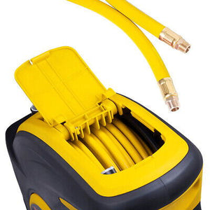 100' x 3/8" Retractable Air Compressor Hose Reel Auto Rewind Garage Tool 300 PSI - Trend Times Toy Stores