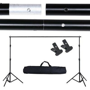 10Ã6.5Ft Adjustable Backdrop Support Stand Photography Background Crossbar Set - Trend Times Toy Stores