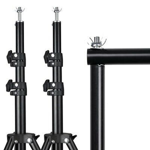 10Ã6.5Ft Adjustable Backdrop Support Stand Photography Background Crossbar Set - Trend Times Toy Stores